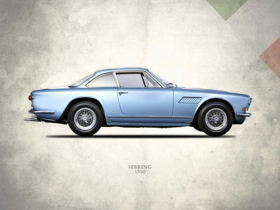 Πίνακας - Αφίσα :: Mεταφορικά μέσα :: Maserati Sebring 3700 1969 - Rogan, Mark
