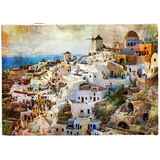 Ηλιοβασίλεμα στην ζωγραφισμένη Σαντορίνη