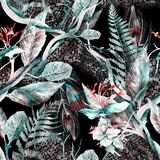 Αφηρημένη εικόνα λουλουδιών