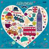 Set από σύμβολα του Λονδίνου