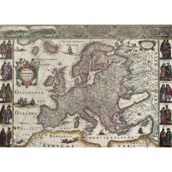 Ευρωπαϊκός παλιός χάρτης