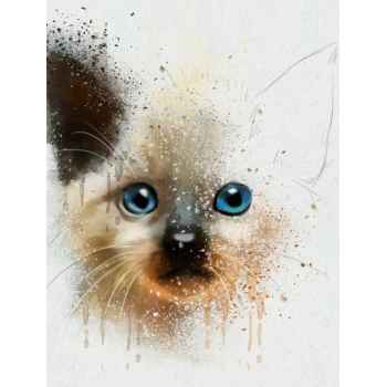 Αφηρημένο πορτρέτο γάτας