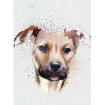 Αφηρημένο πορτρέτο Σκύλου