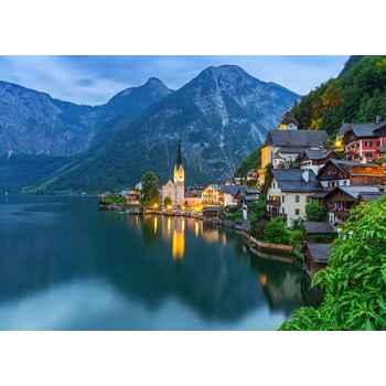 Το χωριό Hallstatt στις Άλπεις