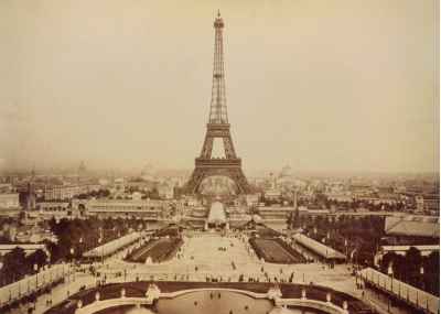 Παλιά εικόνα του Παρισιού - Πύργος του Αϊφελ