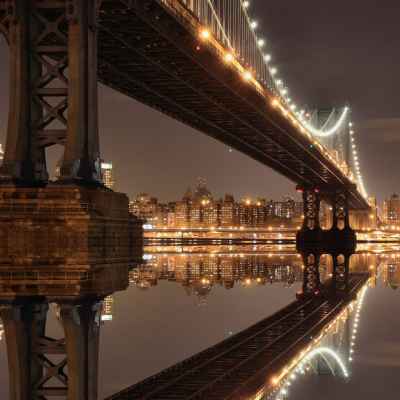 Γέφυρα στο Μανχάταν Νέα Υόρκη