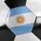 Μπάλα ποδοσφαίρου με την Αργεντίνικη σημαία