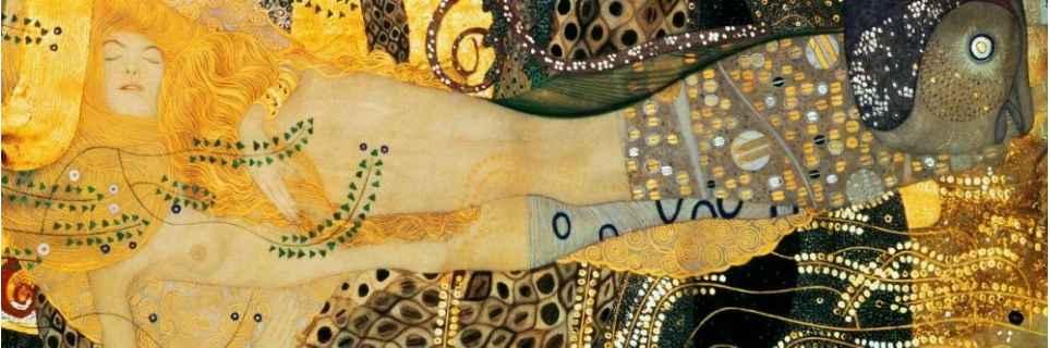 Αφίσα | Πίνακας - Water Serpents I - Klimt, Gustav
